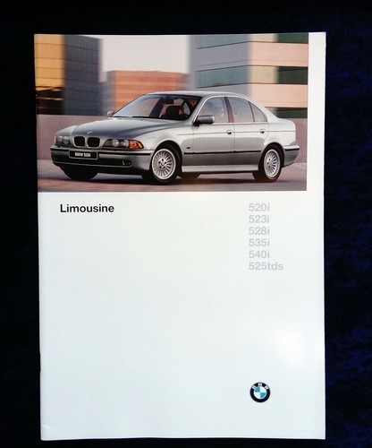Bmw 5er reihe e39 prospekt - e39,,