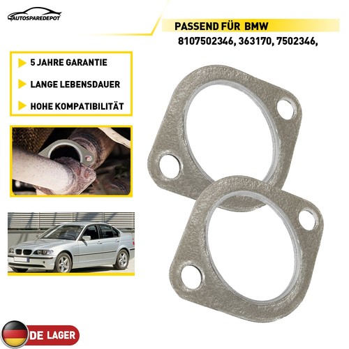 Dichtung abgasrohr für bmw - abgasrohr,